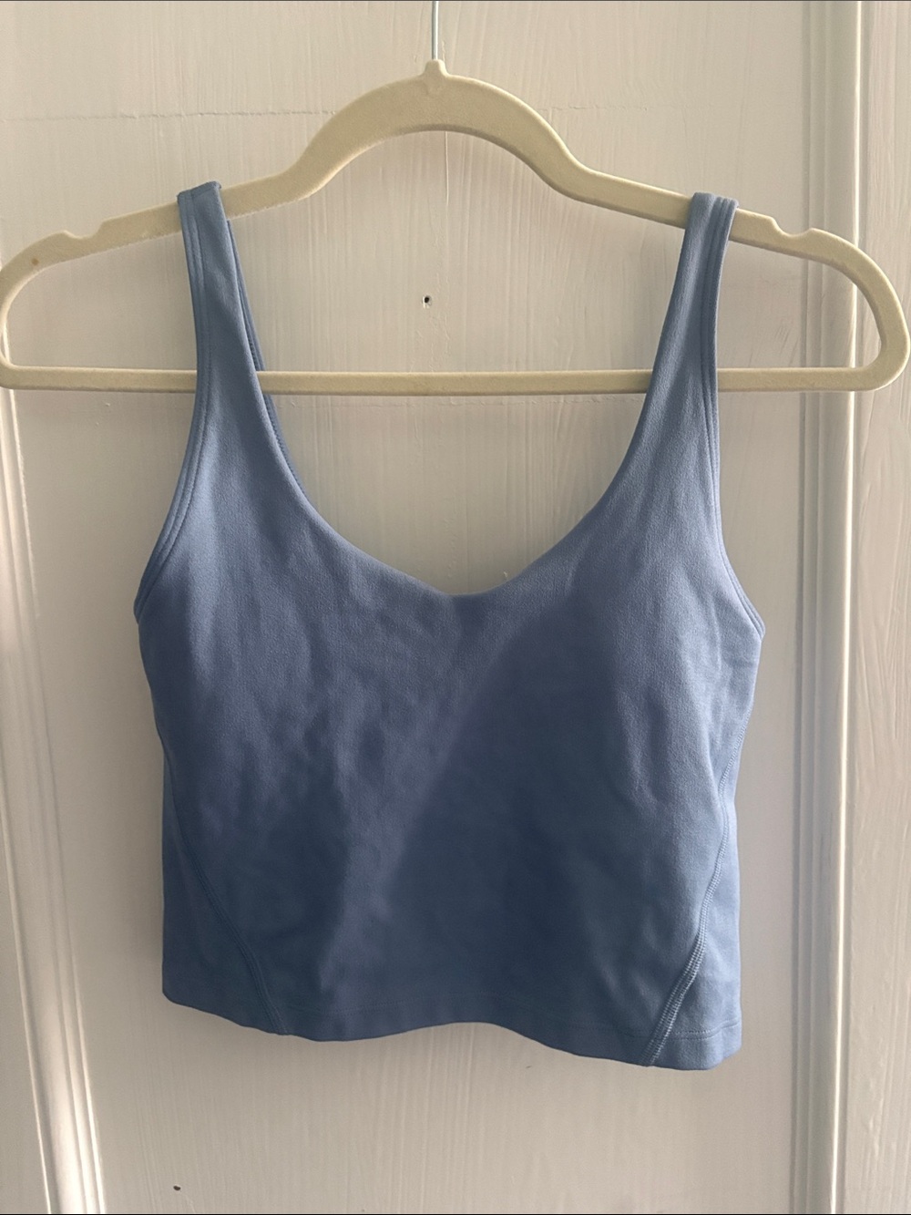 Gilly Hicks Light Blue Scoop Tank Top